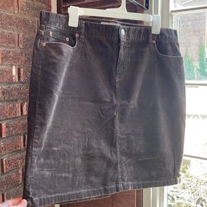 VINTAGE CORDUROY OLD NAVY SKIRT SIZE 14